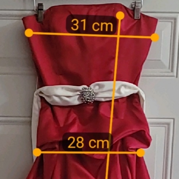 Morgan & Co. Strapless Prom Dress - Picture 10 of 11